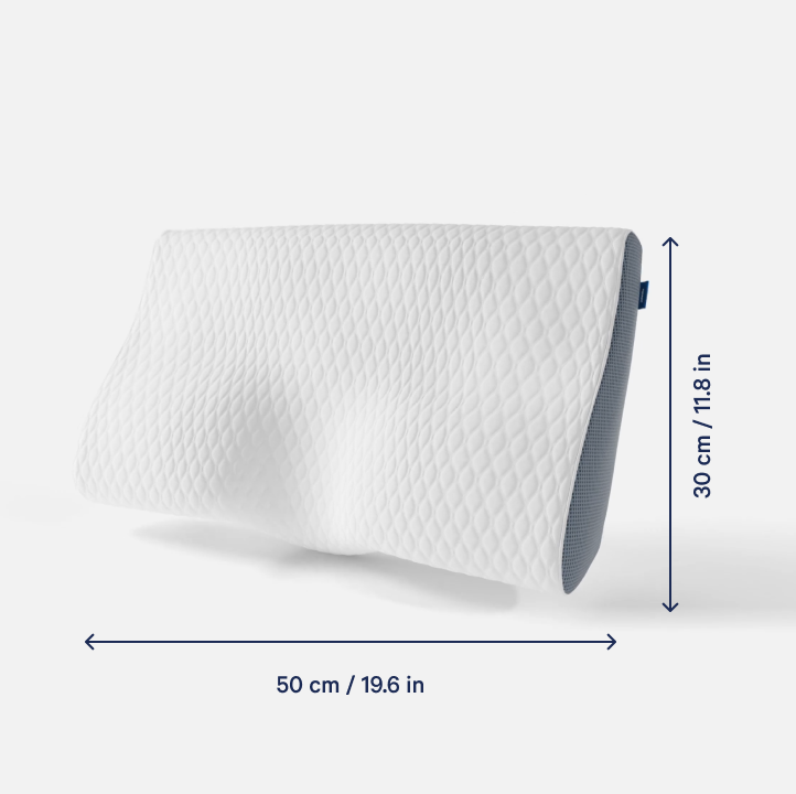 Seitenschläferkissen – Nacken- und Schulterstütze. Derila